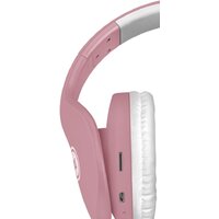 Наушники Defender FreeMotion B525 (розовый/белый) - Превью изображения №4 — Интернет-магазин ПроЗаказ