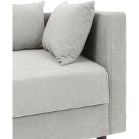 Тахта Krones Эллада (велюр, светло-серый) - Превью изображения №3 — Интернет-магазин ПроЗаказ