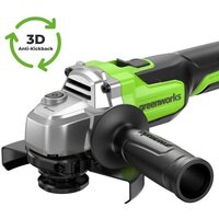 Угловая шлифмашина Greenworks AG590 3201007CUB (с 1-им АКБ, сумка) - Превью изображения №5 — Интернет-магазин ПроЗаказ