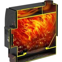 Свободностоящая печь-камин Теплодар Локомотивъ 120 - Превью изображения №2 — Интернет-магазин ПроЗаказ