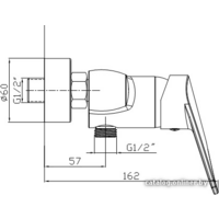 Смеситель Armatura Topaz 4016-010-00 - Превью изображения №2 — Интернет-магазин ПроЗаказ