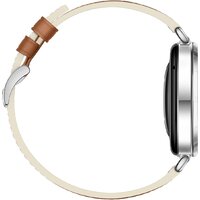Умные часы Huawei Watch GT 6 41 мм (серебристый, с коричневым кожаным ремешком, международная версия) - Превью изображения №6 — Интернет-магазин ПроЗаказ