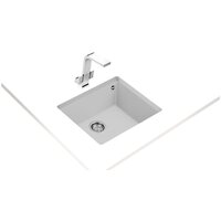 Кухонная мойка TEKA Square 50.40 TG (арктический белый) - Превью изображения №2 — Интернет-магазин ПроЗаказ