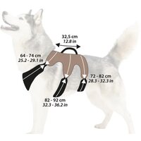 Шлея Ferplast Ergotrekking XL 75467152 (XL, черный) - Превью изображения №8 — Интернет-магазин ПроЗаказ