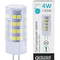 Gauss Elementary G4 12V 4W 400lm 4100K 10724