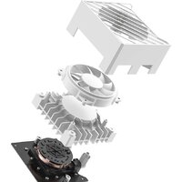 Система жидкостного охлаждения для процессора ID-Cooling DashFlow 360 XT Lite White - Превью изображения №5 — Интернет-магазин ПроЗаказ