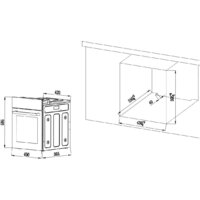 Электрический духовой шкаф Weissgauff EOY 456 PDW - Превью изображения №2 — Интернет-магазин ПроЗаказ