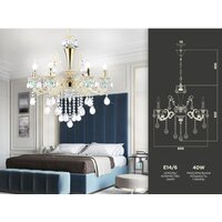 Подвесная люстра Ambrella light TR TR4923 - Превью изображения №3 — Интернет-магазин ПроЗаказ
