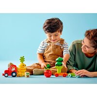 Конструктор LEGO Duplo 10982 Трактор для перевозки овощей и фруктов - Превью изображения №7 — Интернет-магазин ПроЗаказ