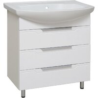  Runo Тумба с умывальником Верона 75 + Элеганс 75 (напольная) - Превью изображения №2 — Интернет-магазин ПроЗаказ