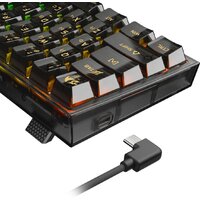 Клавиатура Redragon Fizz (прозрачный/черный) - Превью изображения №7 — Интернет-магазин ПроЗаказ