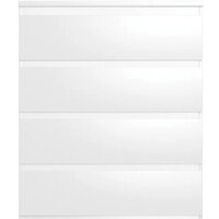 Комод Mio Tesoro Мальта 4 ящика 80x99 2.05.02.070.1 (белый) - Превью изображения №2 — Интернет-магазин ПроЗаказ