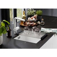 Кухонная мойка Blanco Subline 400-U Coloured Components 527790 (серый камень) - Превью изображения №6 — Интернет-магазин ПроЗаказ