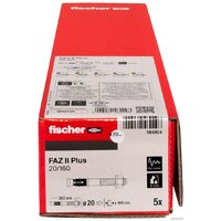 Анкерный болт Fischer FAZ II Plus 20/160 ZP 564604 (5 шт) - Превью изображения №3 — Интернет-магазин ПроЗаказ