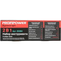  Profipower ProfiSet-2D20 (воздуходувка, цепная пила, 2 АКБ) - Превью изображения №5 — Интернет-магазин ПроЗаказ