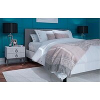 Тумба Ангстрем Хилтон спальня ХТ-302.03 (Д) исп.3 (Д1, белый премиум) - Превью изображения №3 — Интернет-магазин ПроЗаказ