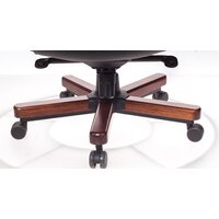 Офисное кресло Бюрократ T-9923WALNUT (черный) - Превью изображения №5 — Интернет-магазин ПроЗаказ