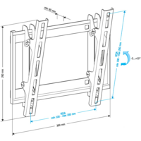 Кронштейн для телевизора Holder LCD-T2609 - Превью изображения №2 — Интернет-магазин ПроЗаказ