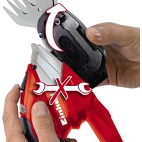 Кусторез + ножницы Einhell GE-CG 12 Li (с АКБ) - Превью изображения №2 — Интернет-магазин ПроЗаказ