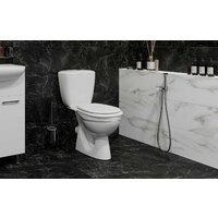 Унитаз напольный Керамин Фест МС Инкоэр-Б1 (белый, с мягким сиденьем) - Превью изображения №2 — Интернет-магазин ПроЗаказ