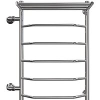 Полотенцесушитель Granula Трапеция, с полочкой боковое подключение левое 50х100 см - Превью изображения №2 — Интернет-магазин ПроЗаказ