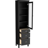 Шкаф-витрина ММЦ Кантри 13 (блэк) - Превью изображения №2 — Интернет-магазин ПроЗаказ