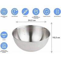 Миска для смешивания Perfecto Linea Chef 24-024105 - Превью изображения №2 — Интернет-магазин ПроЗаказ
