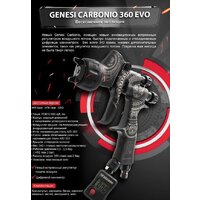 Краскопульт Walcom Carbonio Evo Hte Clear 963013ECM - Превью изображения №4 — Интернет-магазин ПроЗаказ