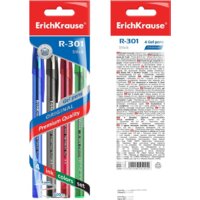 Набор гелевых ручек Erich Krause R-301 Original Gel Stick ассорти 45157 (4 шт) - Превью изображения №2 — Интернет-магазин ПроЗаказ