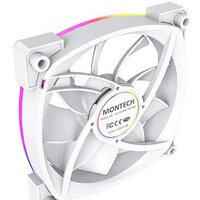 Вентилятор для корпуса Montech AX120 PWM (белый) - Превью изображения №4 — Интернет-магазин ПроЗаказ