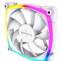 Вентилятор для корпуса Montech AX120 PWM (белый) - Превью изображения №3 — Интернет-магазин ПроЗаказ