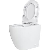 Унитаз приставной Roxen Antares 650185-01 Rimless Soft Close - Превью изображения №6 — Интернет-магазин ПроЗаказ