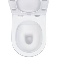 Унитаз приставной Roxen Antares 650185-01 Rimless Soft Close - Превью изображения №8 — Интернет-магазин ПроЗаказ