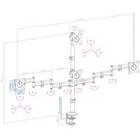 Кронштейн для монитора Arm Media LCD-T16 - Превью изображения №2 — Интернет-магазин ПроЗаказ