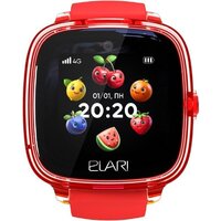 Детские умные часы Elari KidPhone Fresh 4G (красный) - Превью изображения №3 — Интернет-магазин ПроЗаказ