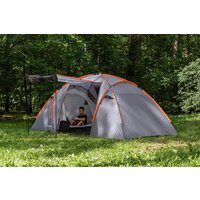 Кемпинговая палатка Sundays ZC-TT020-4P (2+2) (темно-серый/желтый) - Превью изображения №7 — Интернет-магазин ПроЗаказ