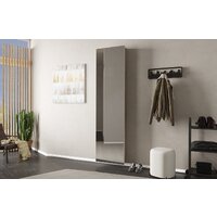 Тумба для обуви Трия Тип 16 с зеркалом (дуб сонома/белая шагрень) - Превью изображения №11 — Интернет-магазин ПроЗаказ