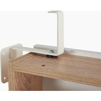 Тумба для обуви Трия Тип 16 с зеркалом (дуб сонома/белая шагрень) - Превью изображения №7 — Интернет-магазин ПроЗаказ