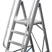 Лестница-стремянка Krause Stabilo с поручнем 7 ступеней - Превью изображения №2 — Интернет-магазин ПроЗаказ