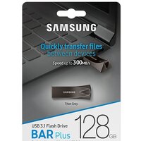 USB Flash Samsung BAR Plus 128GB (титан) - Превью изображения №7 — Интернет-магазин ПроЗаказ
