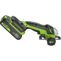 Угловая шлифмашина Greenworks GD24UCS 3402007CUA (с 1-им АКБ) - Превью изображения №4 — Интернет-магазин ПроЗаказ