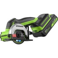 Угловая шлифмашина Greenworks GD24UCS 3402007CUA (с 1-им АКБ) - Превью изображения №3 — Интернет-магазин ПроЗаказ