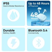 Наушники Realme Buds T200x (голубой) - Превью изображения №5 — Интернет-магазин ПроЗаказ