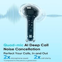 Наушники Realme Buds T200x (голубой) - Превью изображения №4 — Интернет-магазин ПроЗаказ