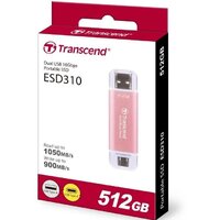 Внешний накопитель Transcend ESD310 512GB TS512GESD310P - Превью изображения №2 — Интернет-магазин ПроЗаказ