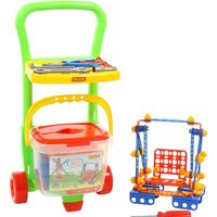 Конструктор Полесье 54401 Тележка Caddie с конструктором Изобретатель. Набор №542 - Превью изображения №4 — Интернет-магазин ПроЗаказ