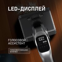 Вертикальный моющий пылесос Weissgauff V22 BLDC 250 Graphite DoubleSide AquaPro SelfDry - Превью изображения №25 — Интернет-магазин ПроЗаказ