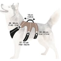 Шлея Ferplast Ergotrekking XS 75467000 (XS, коричневый) - Превью изображения №8 — Интернет-магазин ПроЗаказ