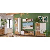 Тумба Неман мебель Сканди МН-036-02 (дуб вотан-белый) - Превью изображения №3 — Интернет-магазин ПроЗаказ