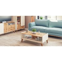 Тумба Неман мебель Сканди МН-036-02 (дуб вотан-белый) - Превью изображения №2 — Интернет-магазин ПроЗаказ